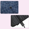 Unique Bargains Portable Rain Umbrella Manual Open Close Windproof Travel - 4 of 4