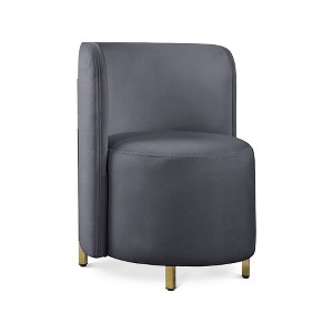 Meridian Furniture,Rotunda Velvet Accent Chair - 1 of 4