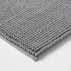 20x34 Fine Chenille Memory Foam Bath Rug White - Threshold™