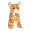 Aurora Medium Sitting Pretty Orange Tabby Kitten Miyoni Adorable Stuffed Animal 10.5" - 2 of 4