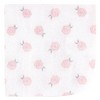 Hudson Baby Infant Girl Rayon from Bamboo Washcloth Bundle, Girl Elephant, One Size - 4 of 4