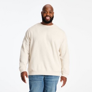 Men's Big & Tall Every Wear Fleece Crewneck Pullover Sweatshirt