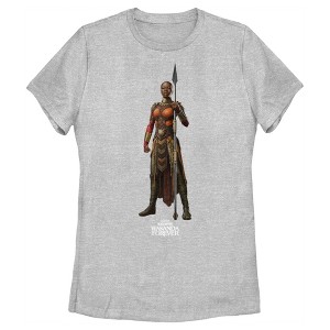 Women's Black Panther: Wakanda Forever Okoye Standing Tall T-Shirt - 1 of 3