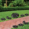 Big Dot of Happiness Masquerade - Yard Sign and Outdoor Lawn Decorations - Carnival Mask Party Yard Signs - Set of 8 - 2 of 4