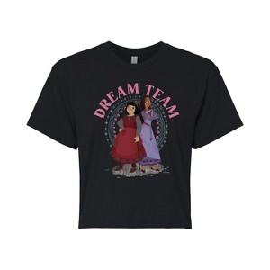 Women's - Disney - Dream Team Cropped Graphic T-Shirt - 1 of 4
