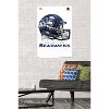 Trends International NFL Seattle Seahawks - Drip Helmet 20 Unframed Wall Poster Prints - 2 of 4