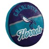 NBA Charlotte Hornets 15'' Varsity Cloud Pillow - 2 of 3
