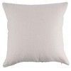 PiccoCasa Home Cotton Linen Letter Pattern Zippered Bed Pillow Cushion Cover 18'' x 18'' - 4 of 4