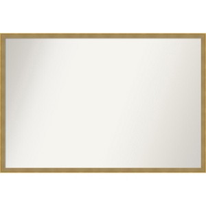Amanti Art Incline Non-Beveled Wood Framed Bathroom Vanity Wall Mirror - 1 of 4