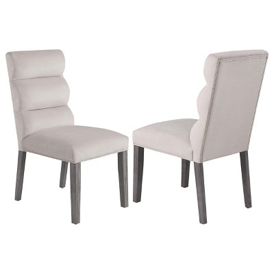 Coaster Home Furnishings Carla Upholstered Dining Side Chair Ash (Set of 2)
