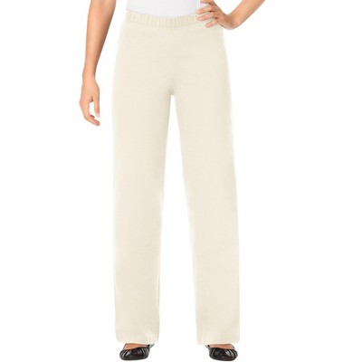 Woman Within Plus Size Tall Wide-Leg Fineline Denim Jean