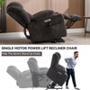 Up to 350 LBS Lift Recliner Chair, Heavy Duty Motion Mechanism with 8-Point Vibration Massage and Lumbar Heating, USB and Type-C Ports - 2 of 4