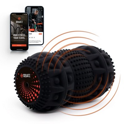 SQUATZ Wireless Vibrating Massage Ball - 3 Vibration Intensity Levels, 2 to 5 Hours  Deep Tissue Trigger Point Therapy Massaging Muscles Great Gift