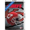 Trends International NFL Kansas City Chiefs - Helmet 16 Unframed Wall Poster Prints - image 3 of 4