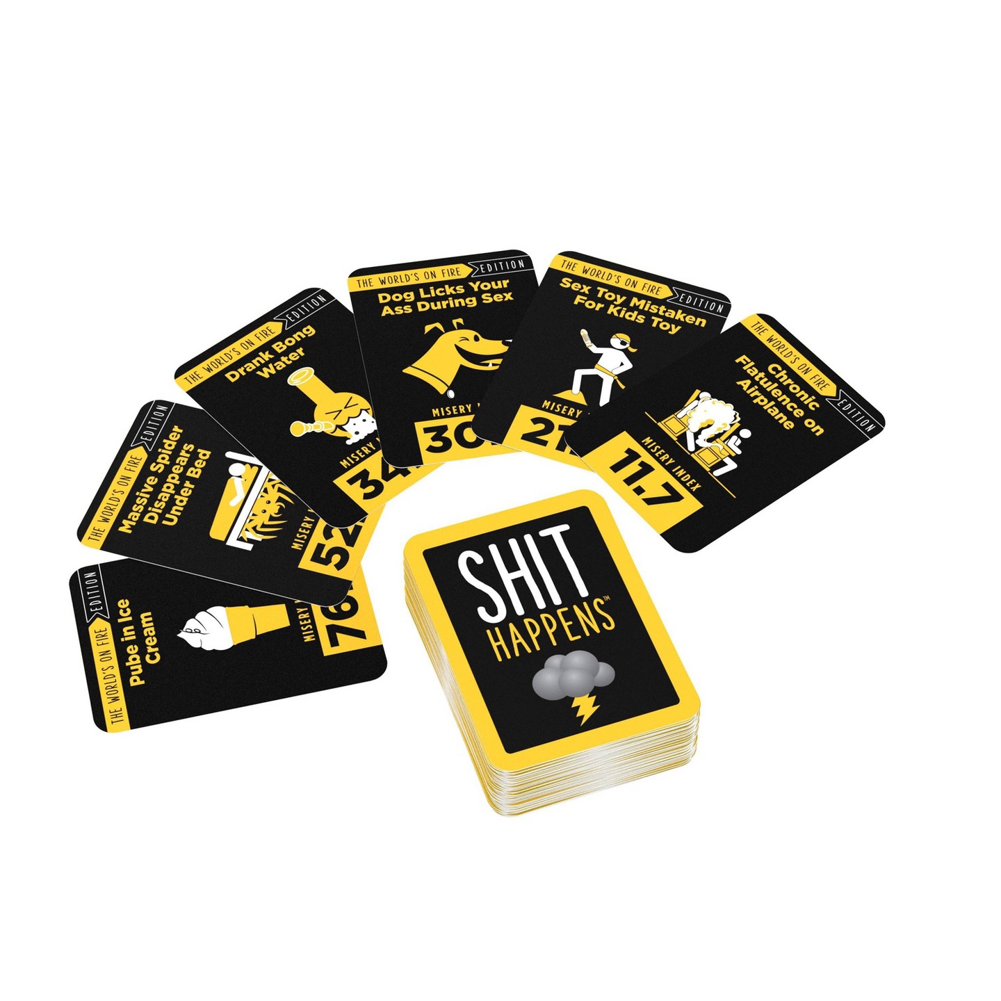 Детские настольные игры Endless Games $#!% Happens - The World's on Fire Edition Board Game — фото 3