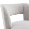 Vynxaria 360° Swivel Teddy Fabric Barrel Chair 100% Polyester, 300lbs Capacity, 15-Min Assembly (28.5"W×28"D×27.5"H) - 4 of 4