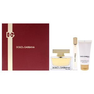 The One by Dolce and Gabbana for Women - 3 Pc Gift Set 2.5oz EDP Spray, 0.33oz EDP Spray (Mini), 1.7oz Body Lotion - 1 of 4