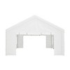 Outdoor 16×32 FT Party Tent, Large Wedding Event Shelters with Storage Bags & Removable Sidewalls, Commercial Tents for Parties-Coolbibila - 4 of 4