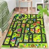 Kids Carpet, City Traffic Road Carpet, Super Soft, Non-Slip, Learning Exercise Mat / Puzzle Car Carpet, Bedroom / Kids Room / Playroom - 4 of 4