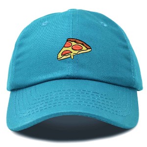 Dalix Pizza Embroidered Mens Cotton Dad Adjustable Hat Baseball Cap Mens - 1 of 4