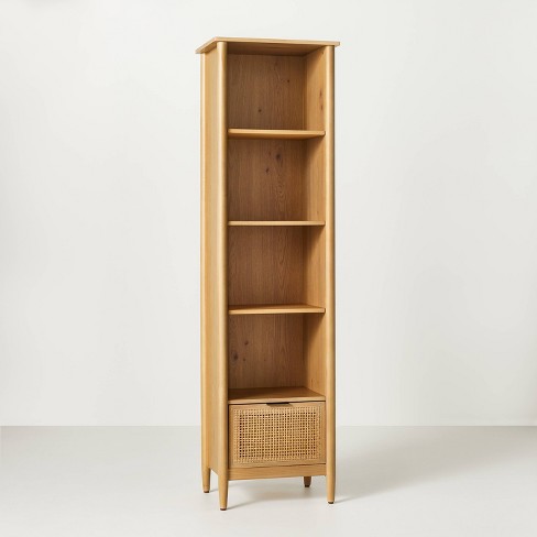 Modular Wood & Cane Entryway Storage Cabinet - Natural - Hearth & Hand™  With Magnolia : Target