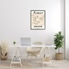 Stupell Industries Classical Abstract Picasso Peace Dove Bird Linework Black Framed Giclee Art - 2 of 4