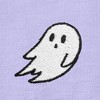 Dalix Ghost Embroidered Cotton Relaxed Fit Short Sleeve Crewneck Tee Shirt Women - 4 of 4