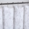 Dainty Home 3D Printed Textured Waffle Weave  Shower Curtain - 2 of 4