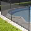 Swimming Pool Fence for Inground Pools, Safety Fencing with Stainless Steel Legs for Protecting Kids and Pets, 340 GMS Teslin PVC Mesh - 2 of 4