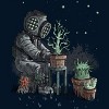 Men's Design By Humans Coral Garden By moisescudero T-Shirt - 2 of 4
