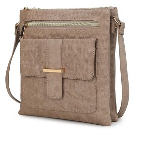 MKF Collection Janni Signature Embossed Crossbody Bag by Mia K - 1 of 4