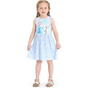 white christmas dresses Posh Peanut Girl's Disney Frozen Elsa Twirl Dress in Blue, 10Y-12Y, Viscose from Bamboo