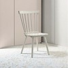 Kumasinova 17.5"H Rustic Farmhouse Dining Chairs Set of 2,Solid Wooden Armless Chair for Kitchen & Dining Room,Versatile Side Chair,300lbs Max - 2 of 4