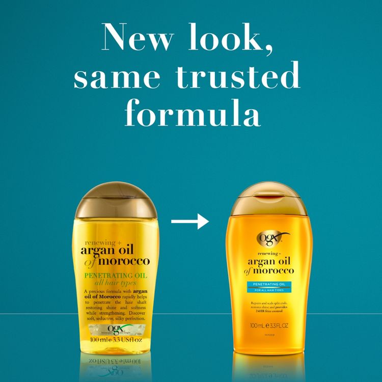 OGX Renewing + Argan Oil of Morocco Penetrating Hair Oil Treatment - 3.3 fl oz, 3 of 11