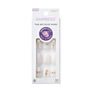 KISS Products imPRESS Fake Nails - Cupid Heart - 33ct - 1 of 4