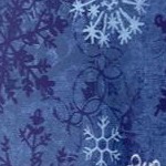 royal navy textured snowflake