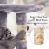 FDW 37 Inch Cat Tree Cat Tower Tall with Scratching Posts Cozy Condo Multi-Level Furniture Activity Center Cat Furniture for Indoor Cats - 3 of 4