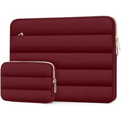 Hachikiko 13-14 Inch Laptop Sleeve, Puffy Protective Case for MacBook Air 13 13.6 (M3/M2/M1) | MacBook Pro 13 14 (M4/M3/M2) | HP Dell Surface