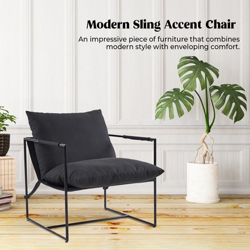 ADA Sling Accent Chair | Zinus Navy