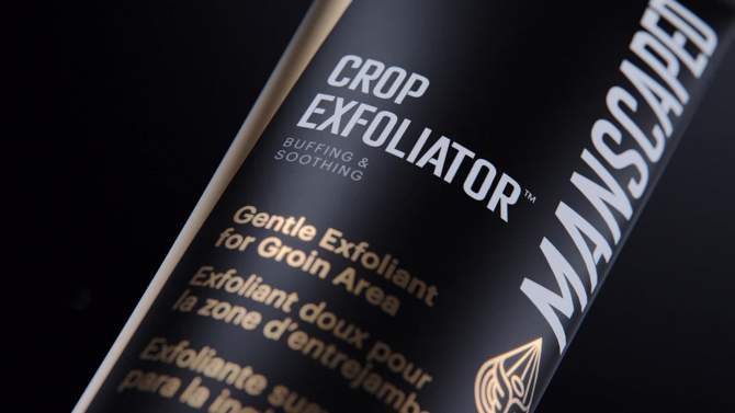 MANSCAPED Crop Exfoliator Gentle Groin and Body Exfoliant Scrub - 3.5 fl oz, 2 of 6, play video