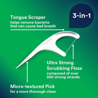 DenTek Advanced Clean Floss Picks for Tight Teeth - Mouthwash Mint, 5 of 12