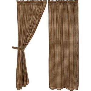 Cedar Ridge Panel Scalloped Set of 2 84x40 - 1 of 4