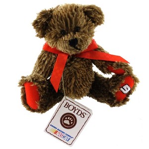 Boyds Bears 5.5 Inch Kasey Kahne Lil Racing Fuzzie Race Car #9 Bear Plush Figurines - 1 of 2