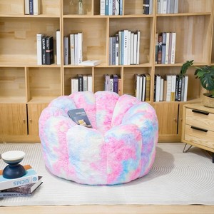 Hooseng Bean Bag Chairs Large Bean Bag Couch for Adults Stuffed Sofa Chair Comfy Giant Bean Bag Chair with Spacious Design for Reading - 1 of 4