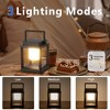 DAKAFUL Outdoor Solar Lantern with Handle, PC+ABS Frame with Monocrystalline Solar Panel,Waterproof Portable for Patio Camping Garden - 4 of 4