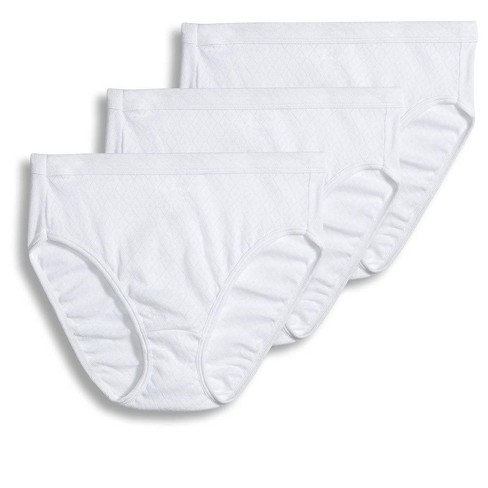 Jockey Women's Elance Breathe French Cut - 3 Pack 9 White : Target