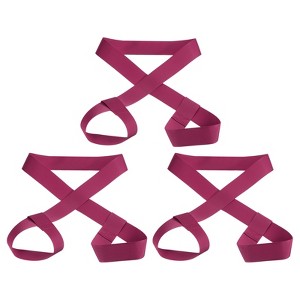 Unique Bargains Nylon PP Adjustable Ski Boots Roller Skates Carring Straps 3 Pcs 49.61" x 1.5" - 1 of 4