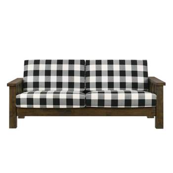 Jovie Gingham Rustic Sofa - HOMES: Inside + Out