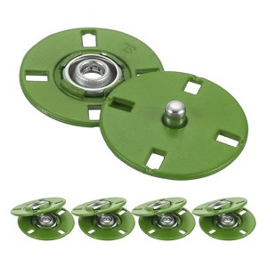 Unique Bargains Alloy Invisible Durable High Hardness Buckle Fasteners Press Studs Buttons 5 Pcs - 1 of 4
