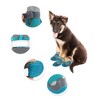 Unique Bargains Pet Footwear Dog Boots Lake Blue 4 Pcs - 3 of 4
